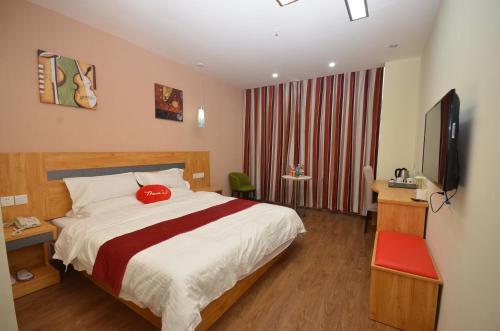 Чжэнчжоу: Thank Inn Chain Hotel Henan Zhengzhou Zhengxin Road East Side