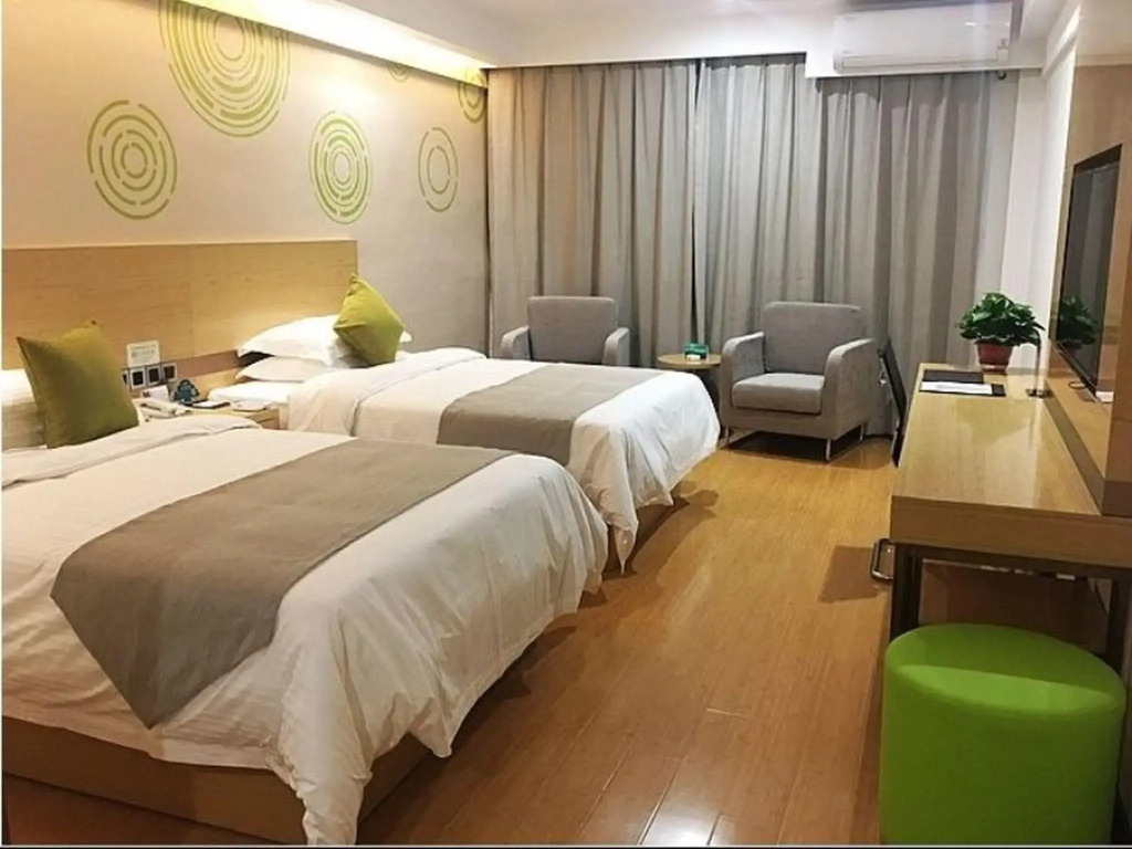 Яньчэн: GreenTree Inn Yancheng Tinghu Area Wanda Square Branch
