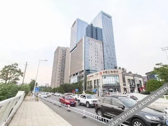 Чанша: Changsha Shiyue Mingjing Apartment Hotel (Backgammon Meixi Xintiandi Branch)