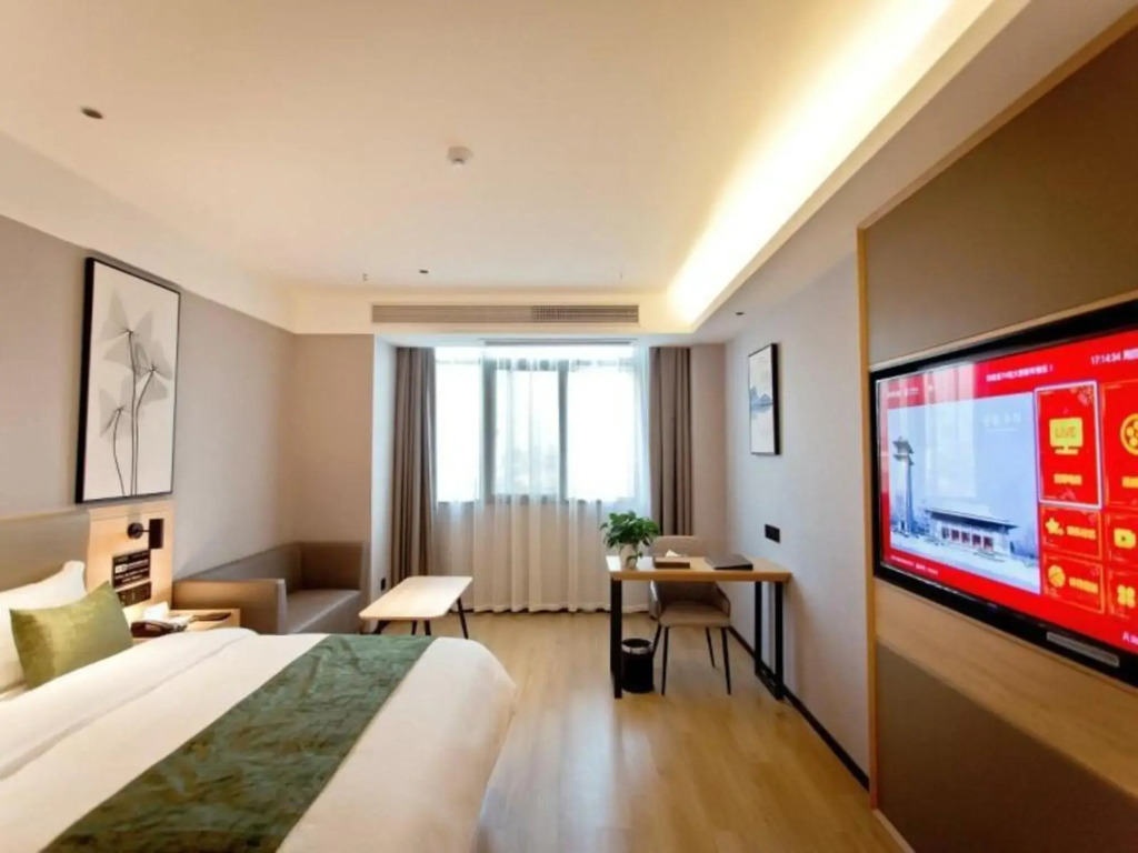 Фуян: greenTree Inn（Linquan Magic City）