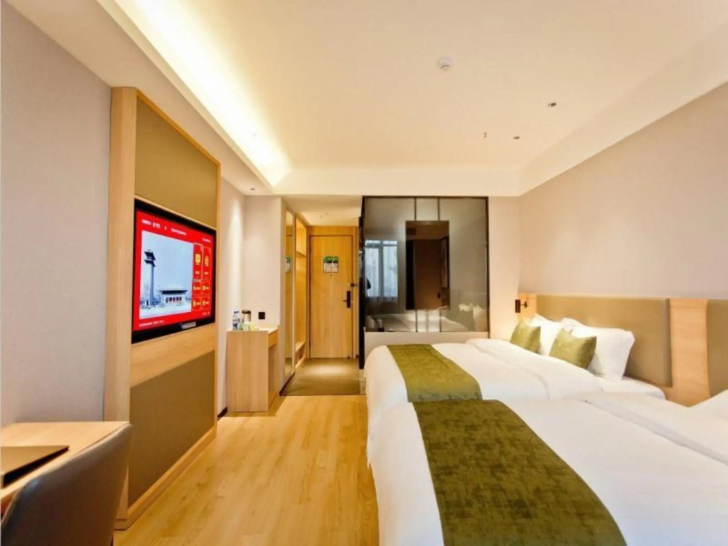Фуян: greenTree Inn（Linquan Magic City）
