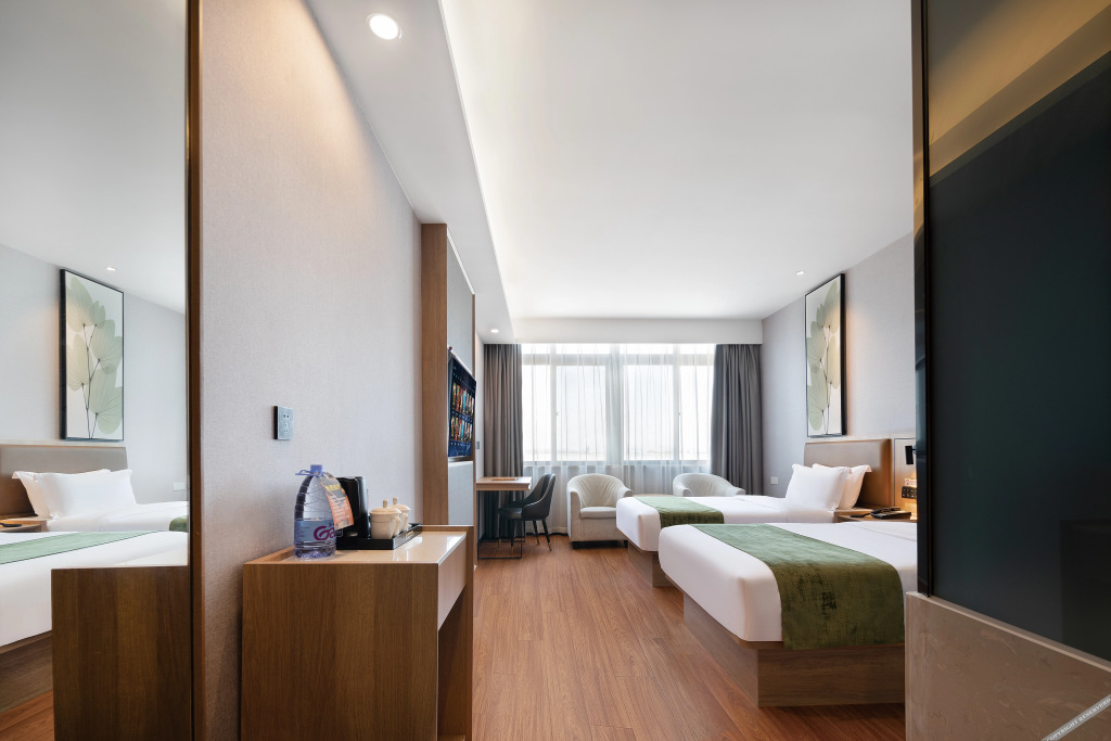Уху: GreenTree Inn Express Hotel Wuhu Wanyue City Branch