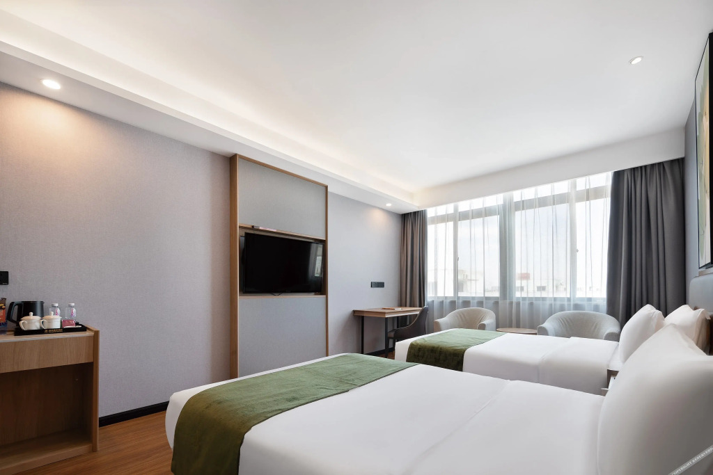 Уху: GreenTree Inn Express Hotel Wuhu Wanyue City Branch