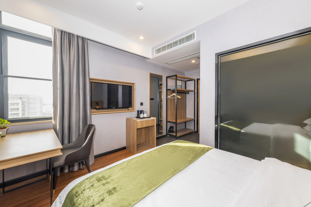 Уху: GreenTree Inn Express Hotel Wuhu Wanyue City Branch