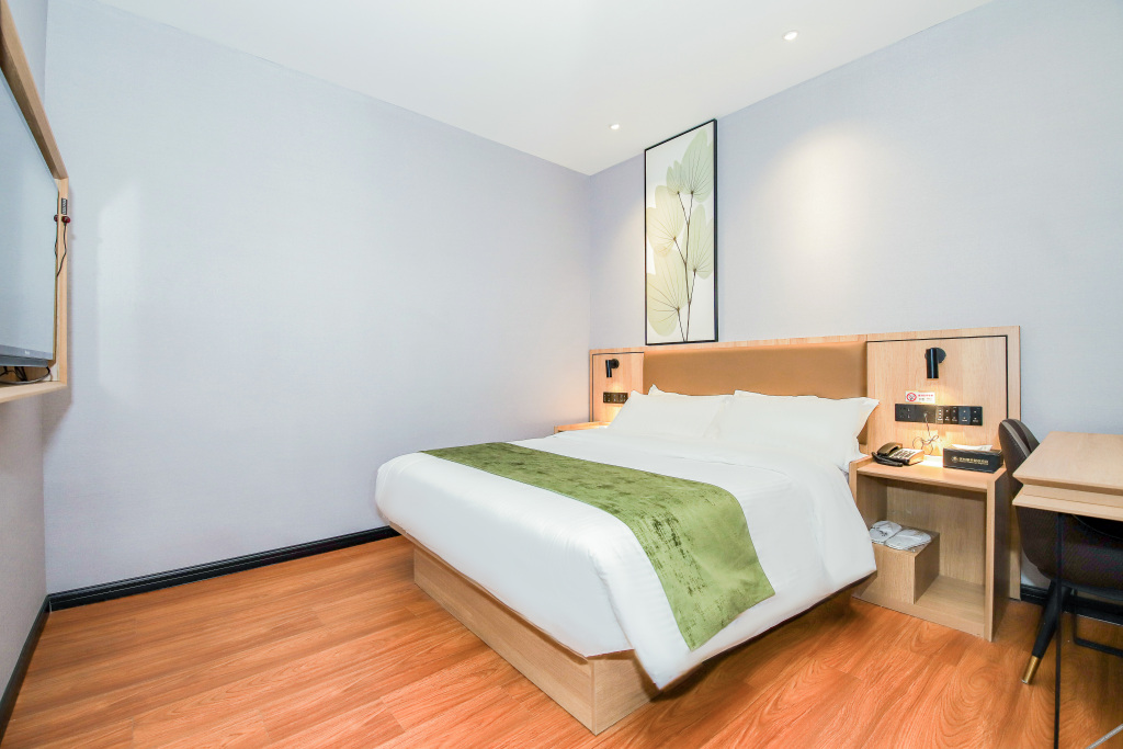 Уху: GreenTree Inn Express Hotel Wuhu Wanyue City Branch