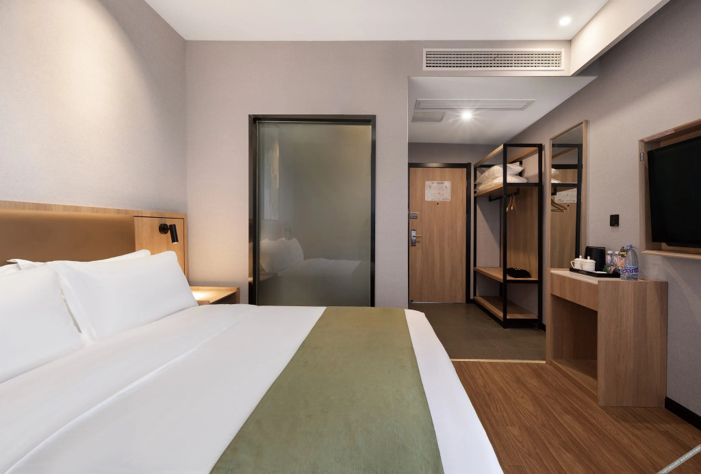 Уху: GreenTree Inn Express Hotel Wuhu Wanyue City Branch