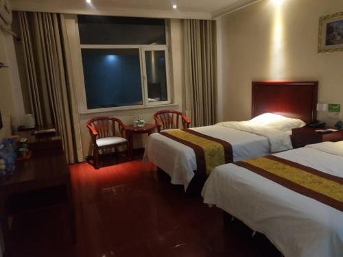 Хецзе: GreenTree Inn Shandong Heze Development Zone Guangzhou Road Yuehua Express Hotel