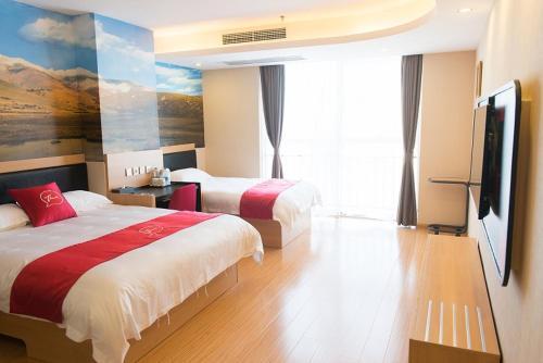 Neijiang: Thank Inn Plus Hotel Sichuan Neijiang Hongxing Red Star Macalline