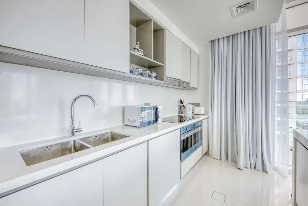 Дубай: Lux BnB 1BD I SunRise Bay I Palm & Sea View