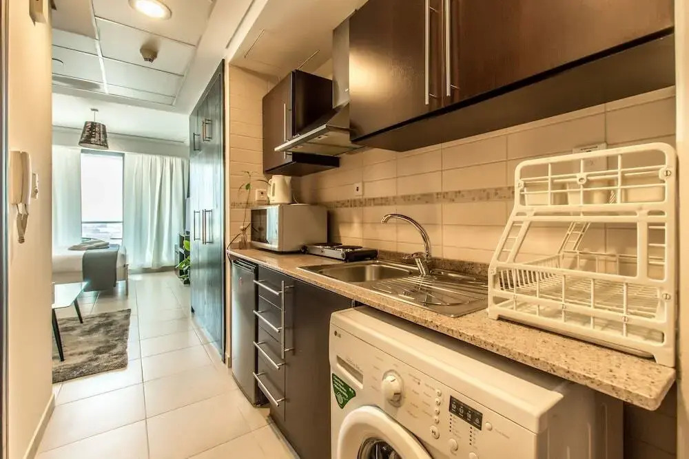 Дубай: Cozy studio at Goldcrest Views 2 JLT