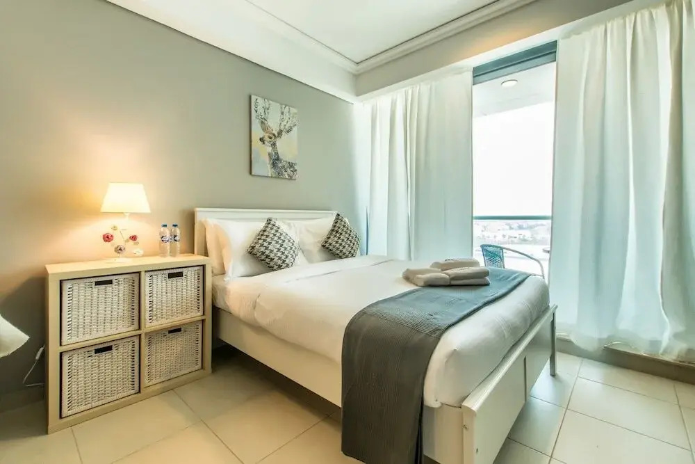 Дубай: Cozy studio at Goldcrest Views 2 JLT