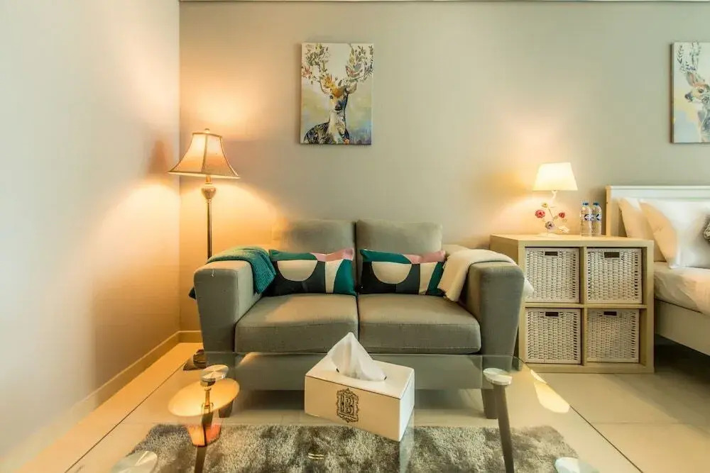 Дубай: Cozy studio at Goldcrest Views 2 JLT