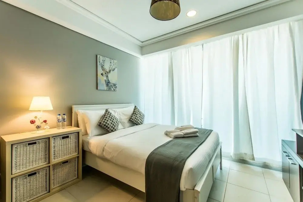 Дубай: Cozy studio at Goldcrest Views 2 JLT