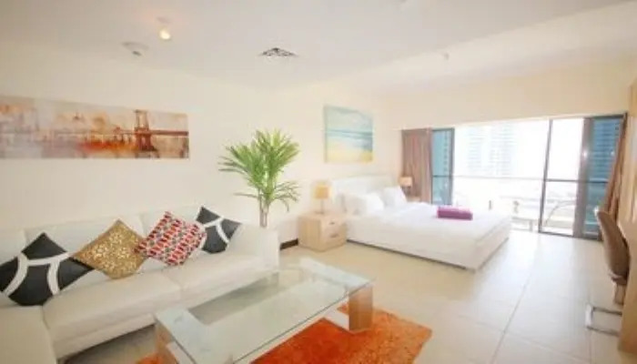 Дубай: Cozy studio at Goldcrest Views 2 JLT