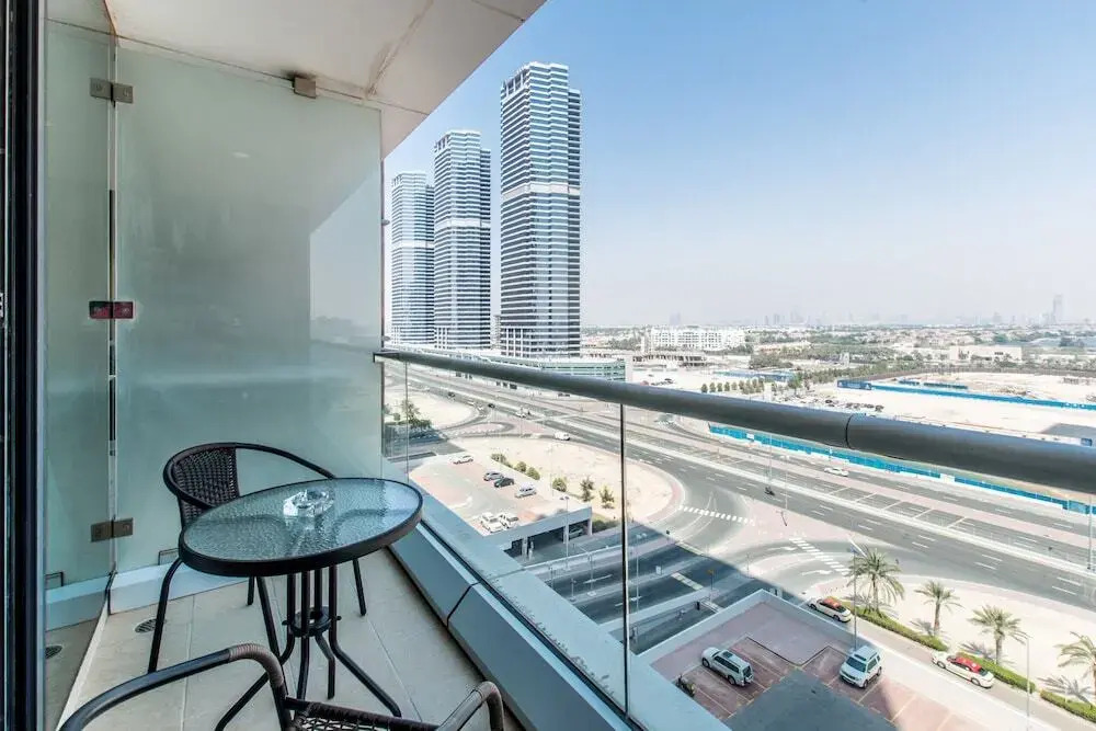 Дубай: Cozy studio at Goldcrest Views 2 JLT