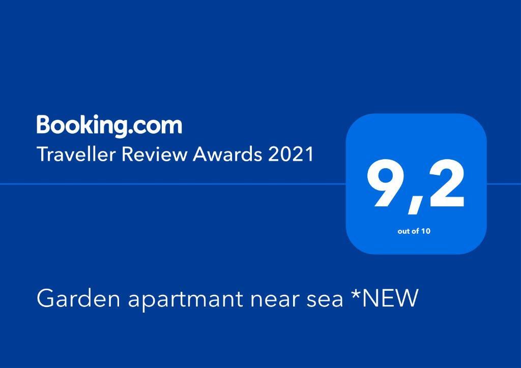 Доброта: Garden Apartmant Near Sea new