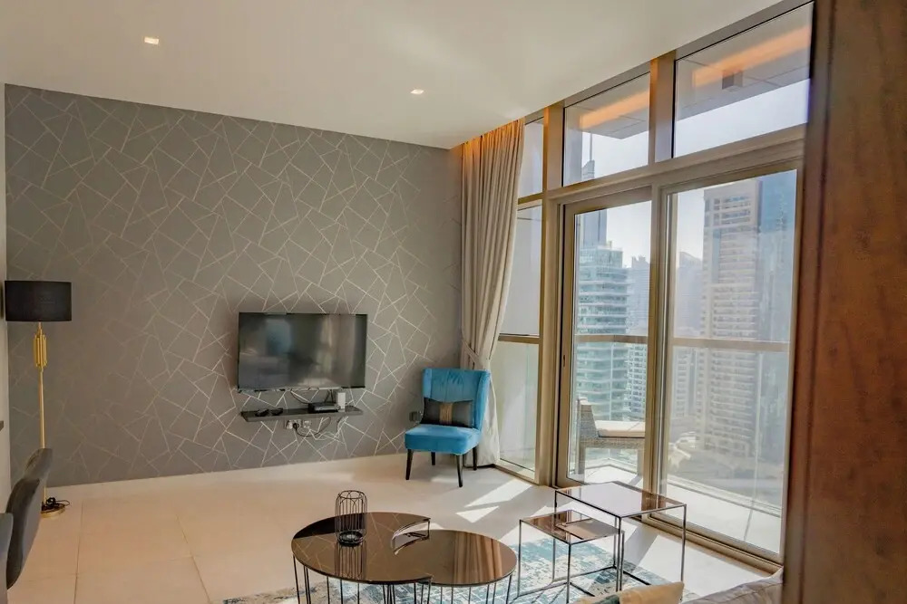 Дубай: High Floor & Stunning Full Marina View