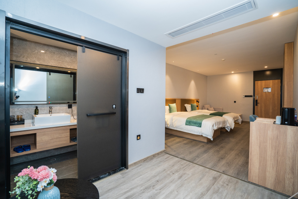 Аньцин: Green Haotai Hotel (Country Garden Wanda Plaza, Wanjiang Avenue, Anqing)
