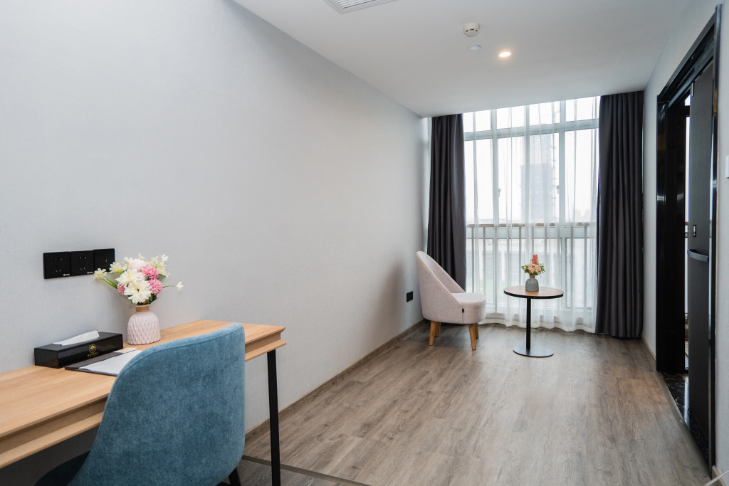 Аньцин: Green Haotai Hotel (Country Garden Wanda Plaza, Wanjiang Avenue, Anqing)