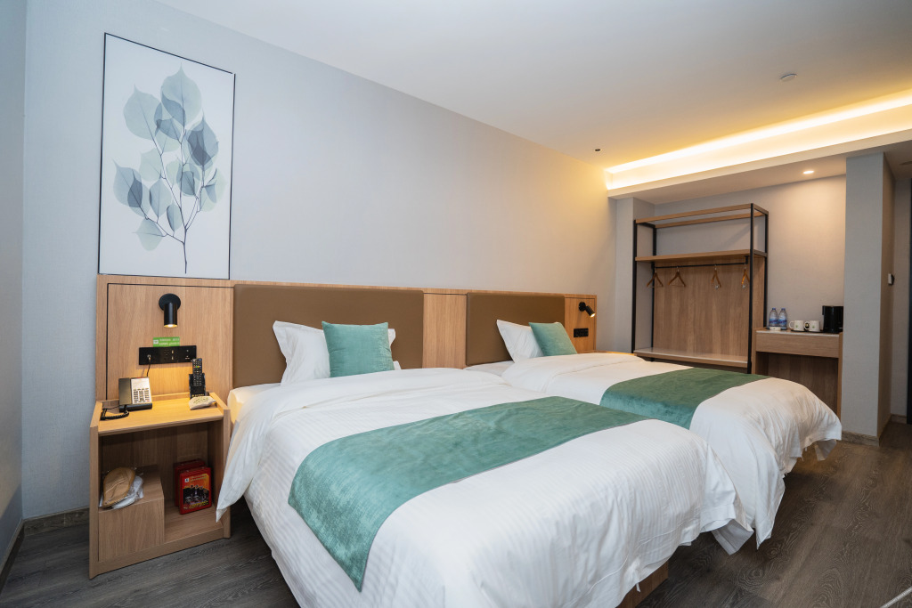 Аньцин: Green Haotai Hotel (Country Garden Wanda Plaza, Wanjiang Avenue, Anqing)