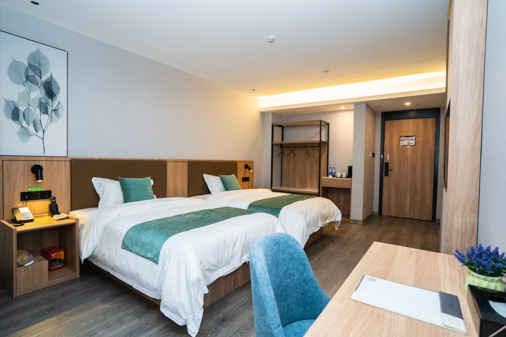 Аньцин: Green Haotai Hotel (Country Garden Wanda Plaza, Wanjiang Avenue, Anqing)