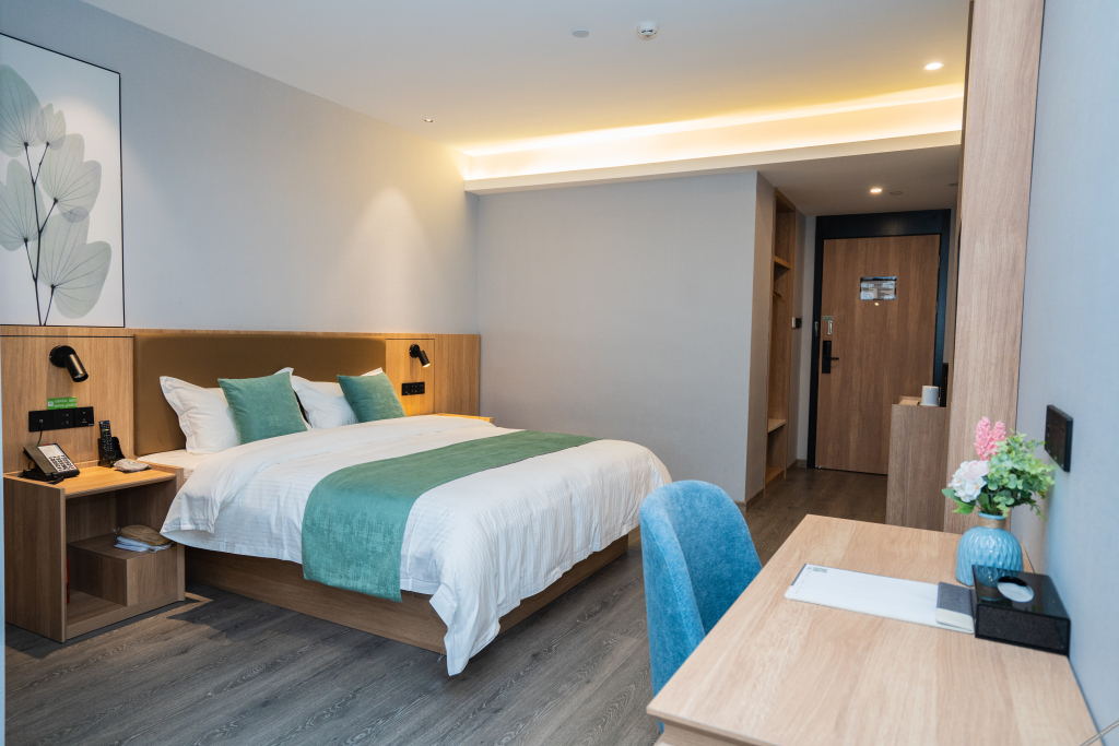Аньцин: Green Haotai Hotel (Country Garden Wanda Plaza, Wanjiang Avenue, Anqing)