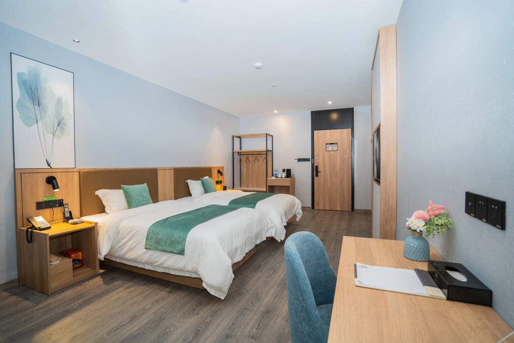 Аньцин: Green Haotai Hotel (Country Garden Wanda Plaza, Wanjiang Avenue, Anqing)
