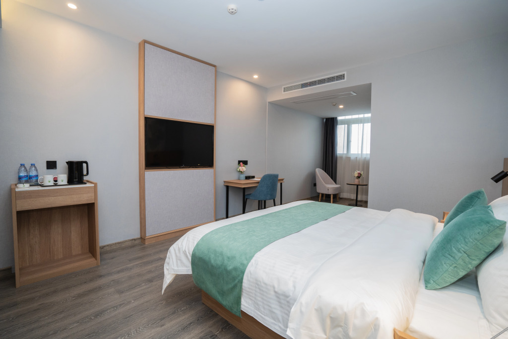 Аньцин: Green Haotai Hotel (Country Garden Wanda Plaza, Wanjiang Avenue, Anqing)