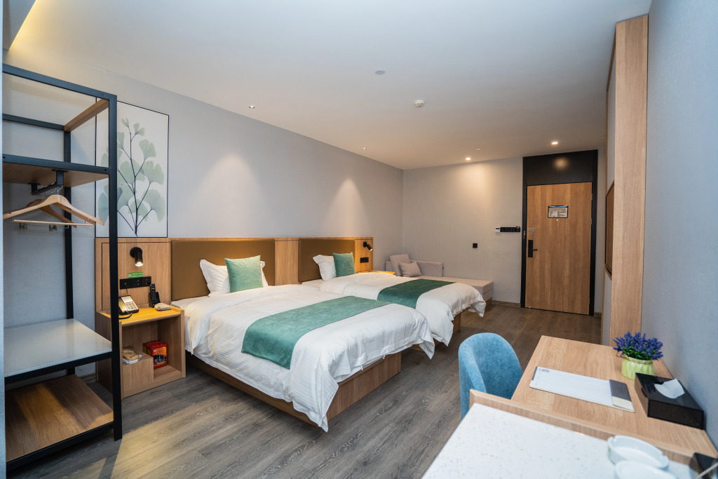 Аньцин: Green Haotai Hotel (Country Garden Wanda Plaza, Wanjiang Avenue, Anqing)