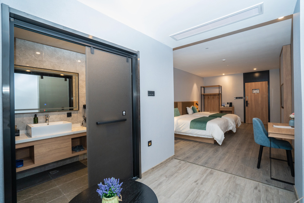 Аньцин: Green Haotai Hotel (Country Garden Wanda Plaza, Wanjiang Avenue, Anqing)