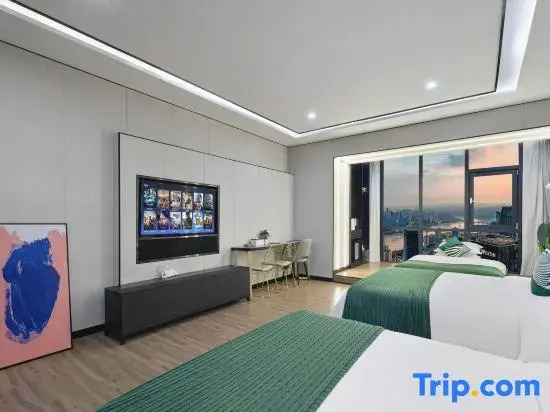 Чунцин: Cloud 51·High-altitude Quanjiang View Hotel (Chongqing Jiefangbei Cloud Eye)