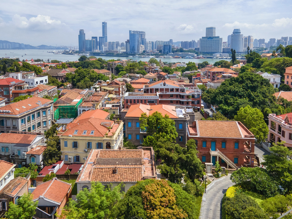 Сямынь: Gulangyu White residence 1902 villa