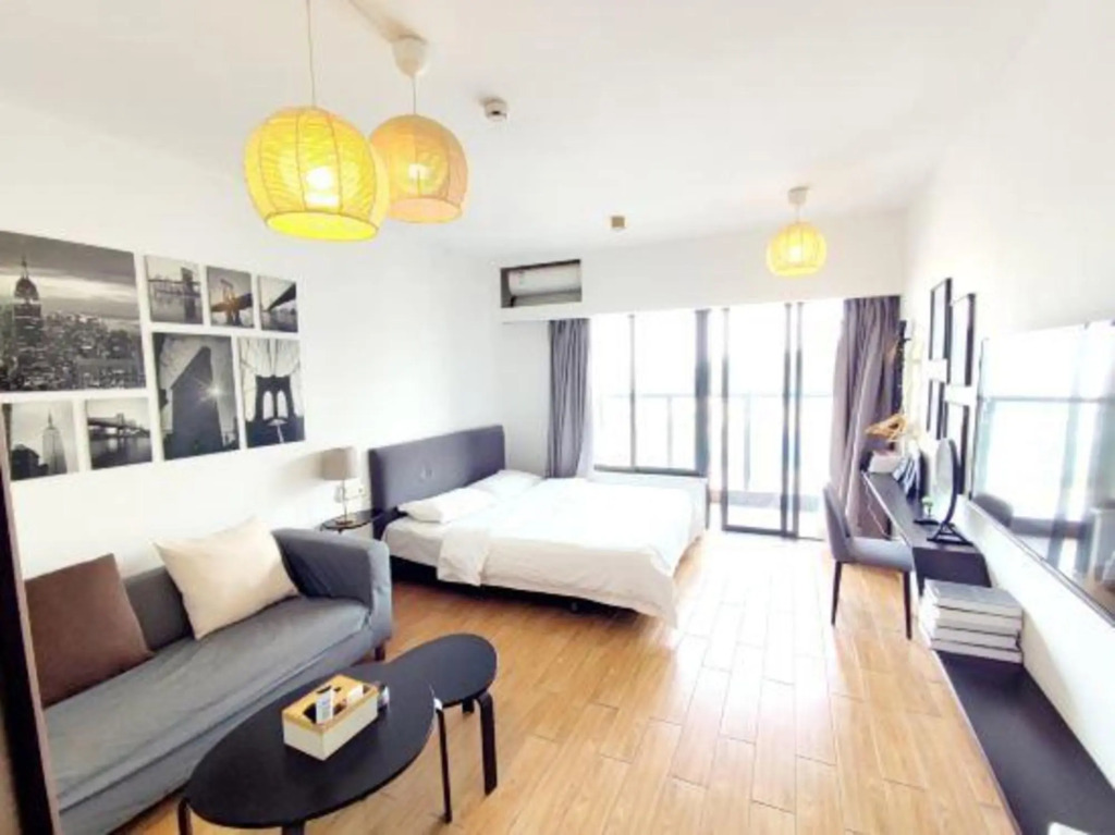 Хойчжоу: Tianqin Mushang Hotel Apartment (Huizhou Central Hospital West Lake Branch)