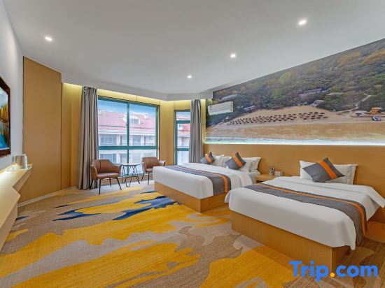 Ляньюньган: Lianyungang Bi Hai silver sand Theseas Apartments Hotel