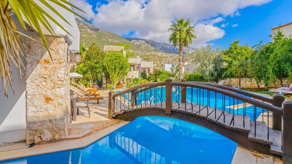Калкан: House With Private Pool and Garden 4 min to Beach