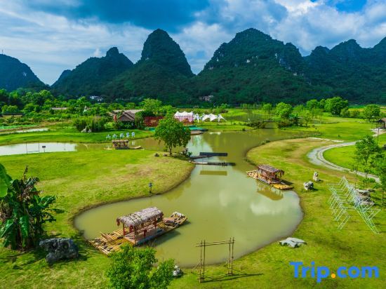 Яншо: Yulong Mansion·Chinese Aesthetic Courtyard (Yangshuo Yulonghe Branch)