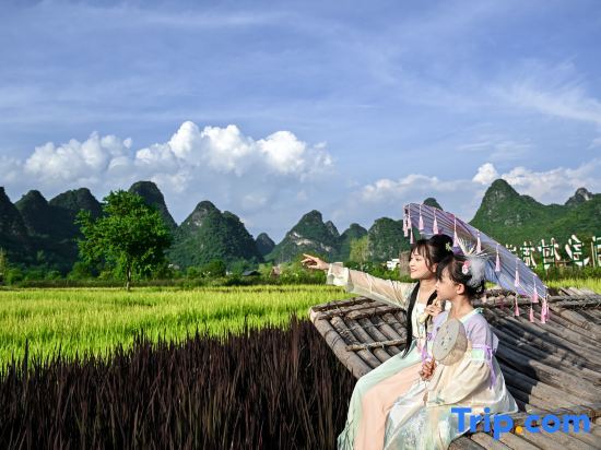 Яншо: Yulong Mansion·Chinese Aesthetic Courtyard (Yangshuo Yulonghe Branch)
