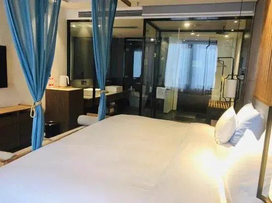 Чжэнчжоу: Moshe Hotel (Zhengzhou East Railway Station Greenland Xinduhui Store)