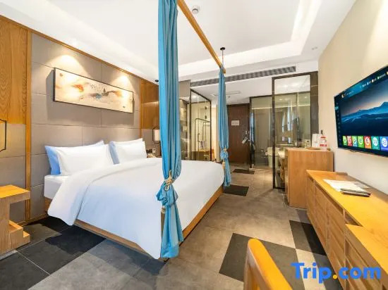Чжэнчжоу: Moshe Hotel (Zhengzhou East Railway Station Greenland Xinduhui Store)