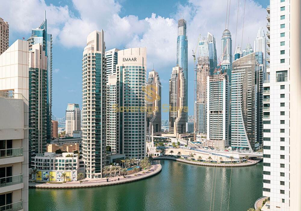 Дубай: Marina View Towers 2 Bedroom Apartment