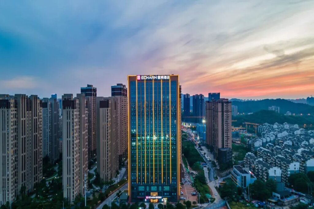 Чанша: Echarm Hotel (Fuyuan Bridge Subway Station of Hunan Financial Center)
