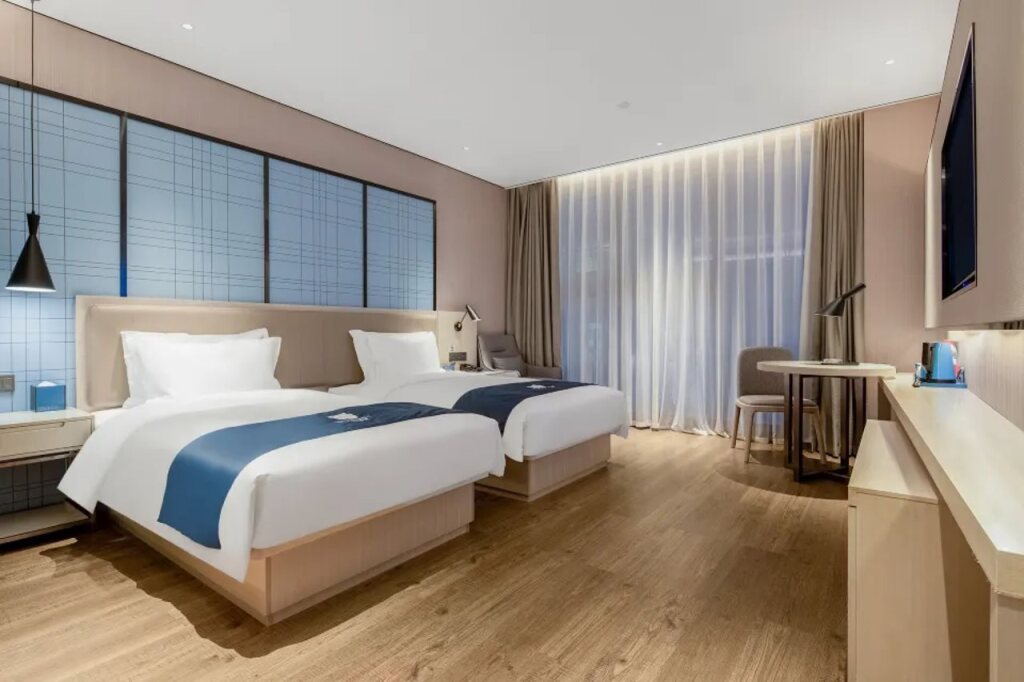 Чанша: Echarm Hotel (Fuyuan Bridge Subway Station of Hunan Financial Center)