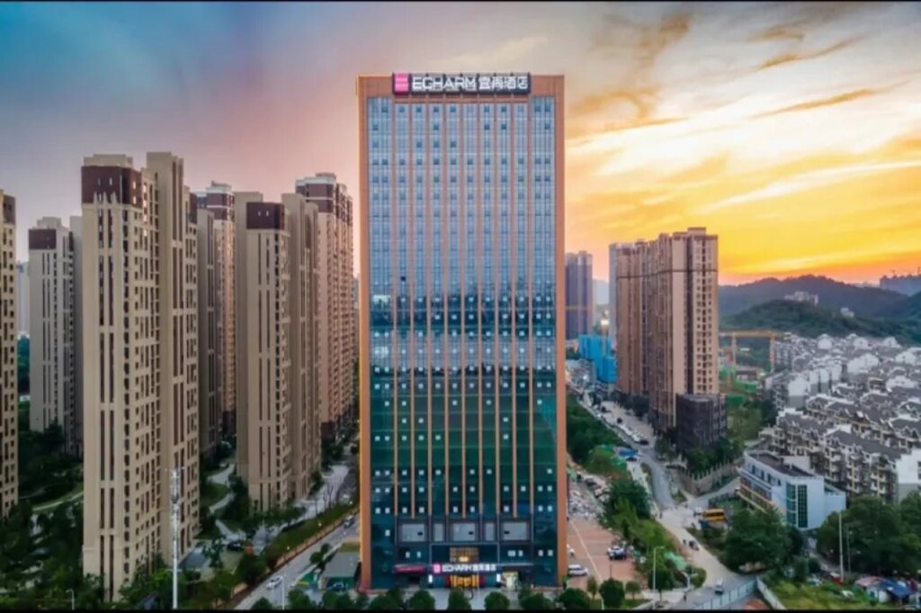 Чанша: Echarm Hotel (Fuyuan Bridge Subway Station of Hunan Financial Center)