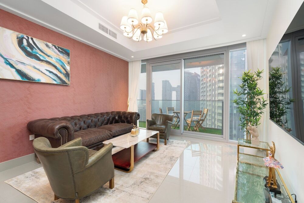 Дубай: Lux BnB Opera Grand Burj Khalifa & Fountain View