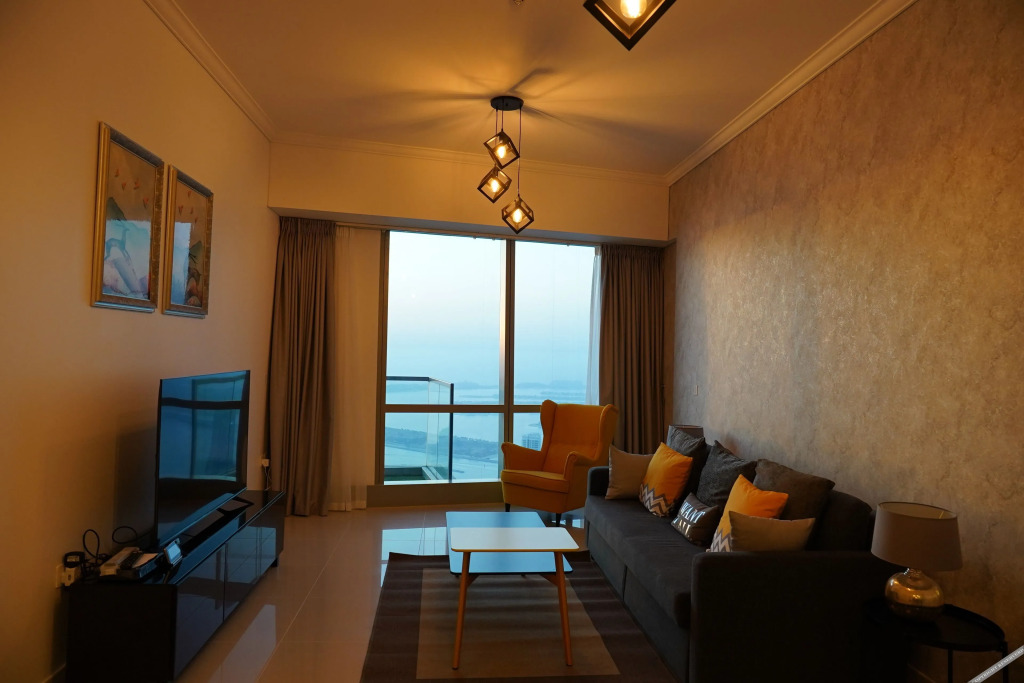 Дубай: Whitesage - Incredible Full Sea and Dubai Eye View in Marina