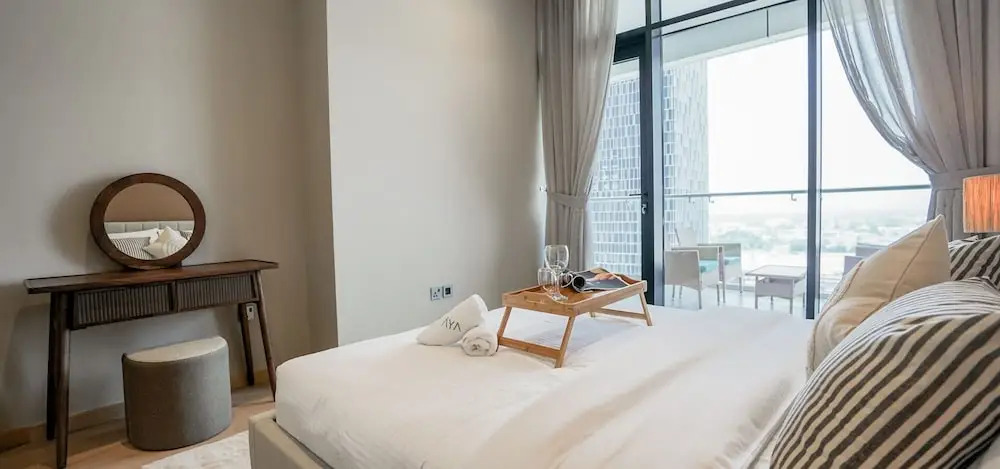 Дубай: Aya - Cozy 1BR Apartment with Panoramic City Views