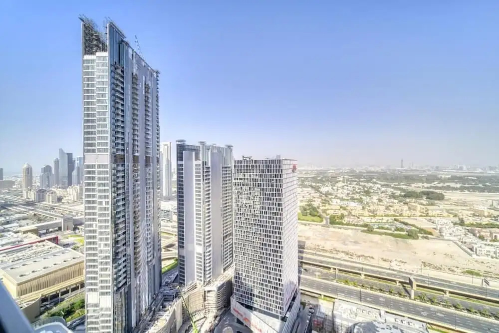 Дубай: Aya - Cozy 1BR Apartment with Panoramic City Views