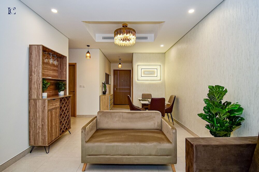 Дубай: Stylish 1BR with Skyline View - THE BAY