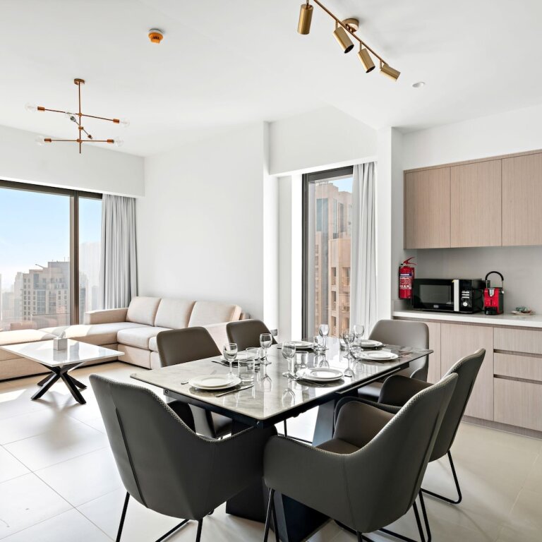 Дубай: Luxurious Apart - Spectacular Fountain Burj View