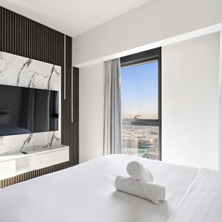 Дубай: Luxurious Apart - Spectacular Fountain Burj View